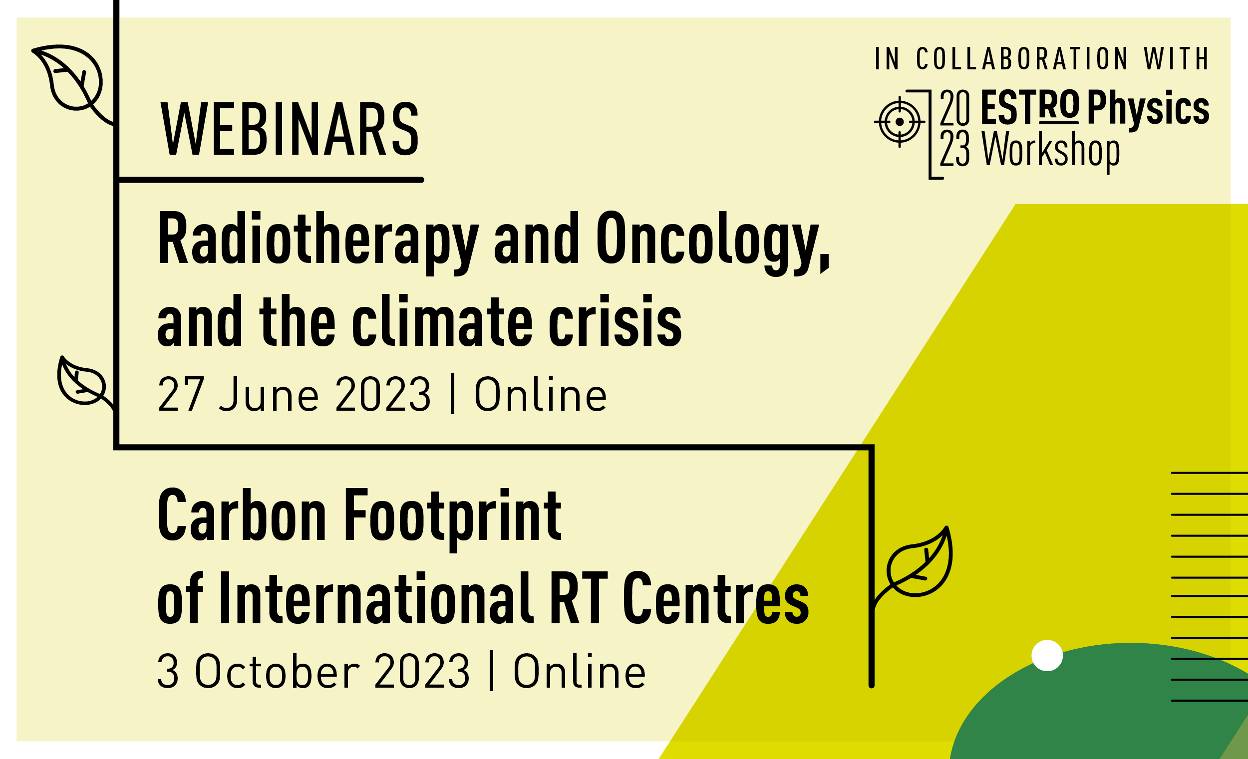 Climate Change Webinars - In collaboration with the Physics Workshop 2023